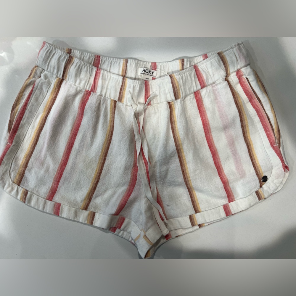 Roxy stripe shorts